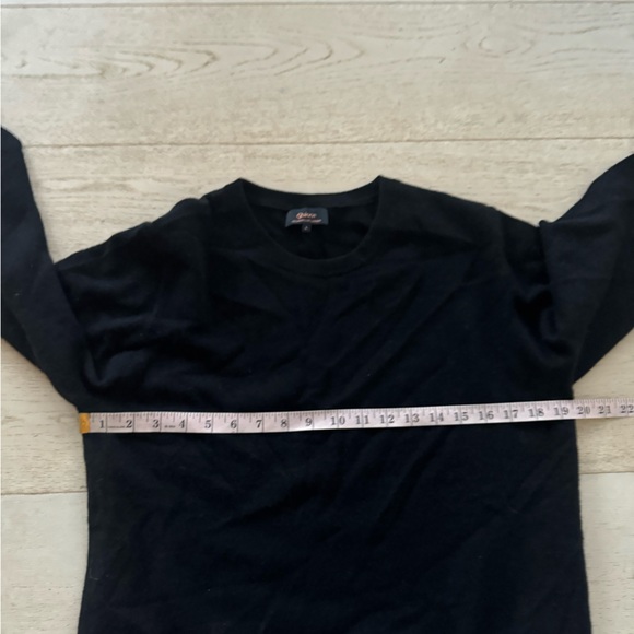 Quince Mongolian Cashmere Crewneck Sweater Black Size L - Picture 9 of 11